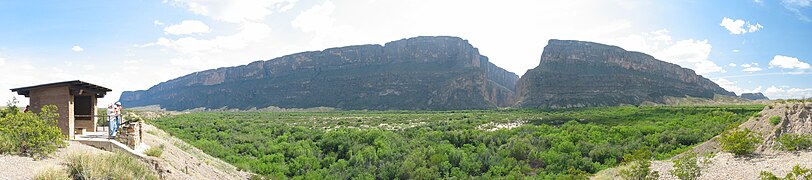 Santa Elena Canyon panorama