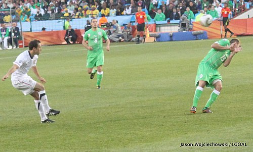 V.S. tegen Algerije (WK 2010)