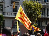 V Catalana, branca de la Diagonal.