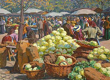 Cabbage market by Vaclav Maly Vaclav Maly - Cabbage Market 060.jpg