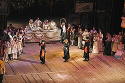 Keto a Kote – záběr z inscenace Tbiliského divadla opery a baletu, 2007