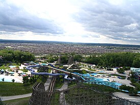 View from the top of Behemoth (Canada's Wonderland).jpg