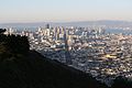 View over San Francisco from Twin Peaks (TK)