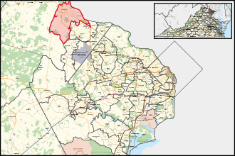 District map Virginia's 29th House of Delegates district (since 2024).svg