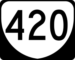 <span class="mw-page-title-main">Virginia State Route 420</span> State highway in Virginia, United States