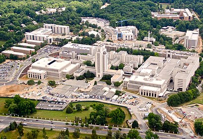 Cómo llegar a Walter Reed National Military Medical Center en transporte público - Sobre el lugar