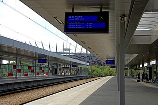 <span class="mw-page-title-main">Warszawa Stadion railway station</span>