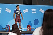 Deutsch: Gewichtheben bei den Olympischen Jugendspielen 2018; Tag 2, 10. Oktober 2018; Jungen 62 kg English: Weightlifting at the 2018 Summer Youth Olympics at 8 October 2018 – Boys' 62 kg