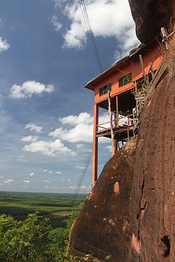 Cliff side, Phu Thok