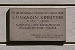 Conradin Kreutzer – Gedenktafel