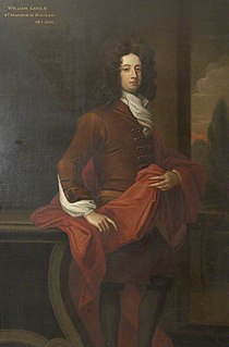 William Savile, 2nd Marquess of Halifax English politician