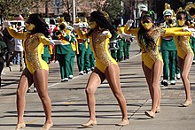 Worthing High School in the 2022 Martin Luther King Jr. Day Parade in Houston Worthing High School (Houston) mlk parade.jpg