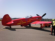 Lo Yak-9U Barbarossa, in una foto scattata nel 2009.