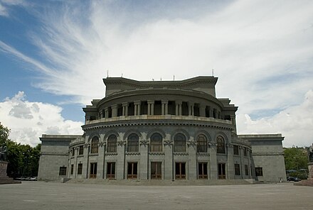 Opera house of Yerevan.