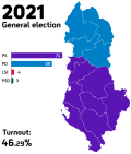 Thumbnail for 2021 Albanian parliamentary election