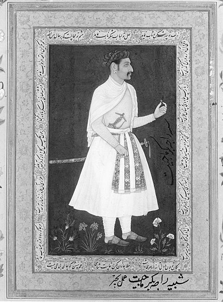 File:"Portrait of Raja Bikramajit (Sundar Das)", Folio from the Shah Jahan Album MET 159441.jpg