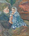 'Julie Pissarro Et Son Fils Ludovic-Rudolphe Dit Rodo' by Camille Pissarro.jpg