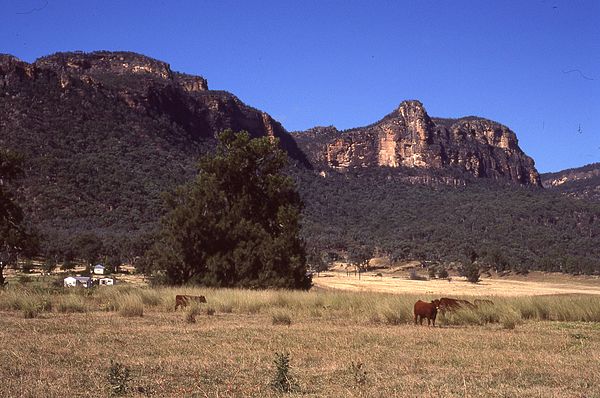 Countryside around Glen Davis