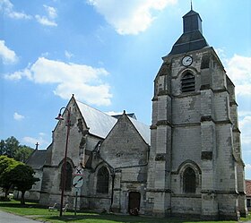 Illustrativt billede af artiklen Saint-Fuscien og Saint-Gentien Church of Morcourt