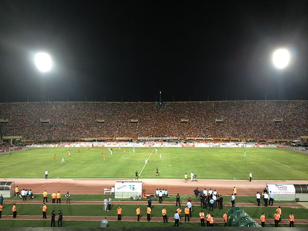 Host stadium in Izmir.