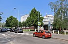 Čeština: Poliklinika Jižní Město v Šustově ulici na sídlišti Jižní Město II v Praze 11 English: Health center at Šustova street, Jižní Město II housing estate, Prague.