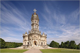 <span class="mw-page-title-main">Znamenskaya Church (Dubrovitsy)</span> Church in Dubrovitsy, Moscow Oblast, Russia