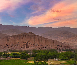 Bamyan City in Bamyan Province, Afghanistan