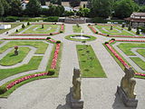 Barockgarten im Jahr 2008