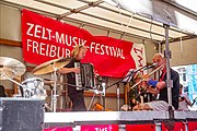 Bilder vom Zelt Musik Festival 2022 in Freiburg im Breisgau. Die 111. Stadtaktion des ZMF in Freiburg