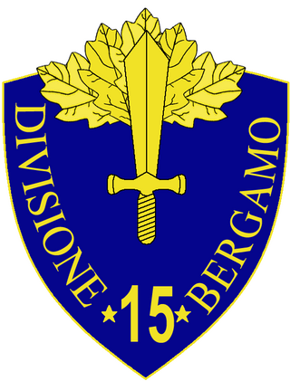 <span class="mw-page-title-main">15th Infantry Division "Bergamo"</span> Military unit