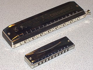 <span class="mw-page-title-main">Harmonica</span> Free reed wind musical instrument