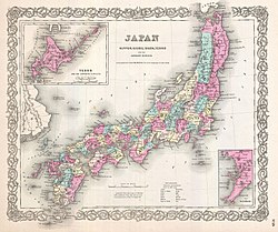 江戶幕府的領土范围（1855年）