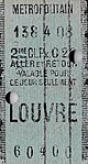 Ticket aller-retour émis le 138e jour de l’année 1914, soit le lundi 18 mai 1914 à 8 heures du matin.