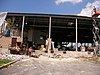 The California Closets Warehouse that was severely damaged by the tornado