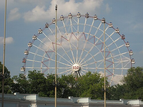 Moscow-850 Ferris wheel in 2013