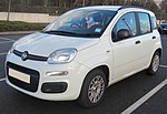 Автомобиль Fiat Panda Easy 1.2 Front.jpg 2016 года выпуска.