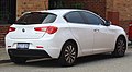 2016 druhý facelift Giulietta (Australia): pohled zezadu