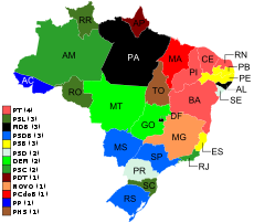 2018 Brazilian States Governors elections map results.svg