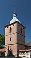 * Nomination Bell tower from 1837 near the 10.000 Christians church. Niepołomice, Lesser Poland Voivodeship, Poland. --Halavar 16:26, 8 September 2021 (UTC) * Promotion Good quality --Michielverbeek 18:54, 8 September 2021 (UTC)