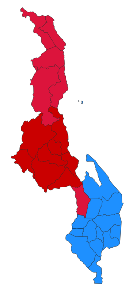 File:2019 Malawi Presidential Election Results Map.png