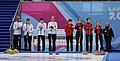 Teams Czech Republic and Latvia