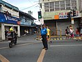 Pegawai Polis Trafik Polis Trafik Filipina di NCR Pateros Filipina 2017.