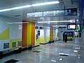 開業前の駅構内（2011年3月15日）