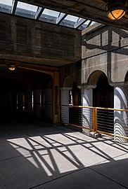 55th–56th–57th Street train station underpass, Chicago, Illinois, US