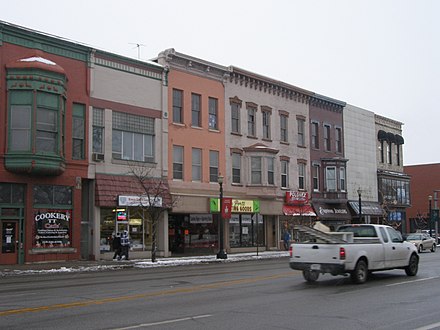 807-819 Lincolnway in the Downtown Historic District