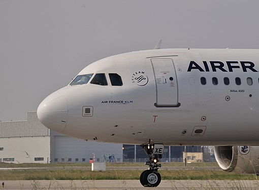 F-GKXE (A320, Air France)