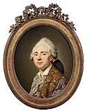 フランソワ・ルネ・モールの肖像画（1770年代）、個人所蔵。