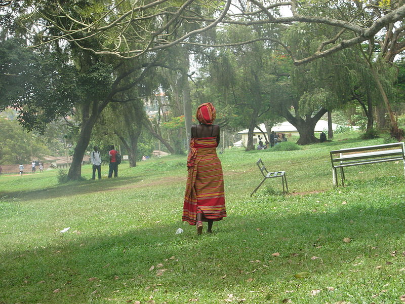 File:A girl in a kikooyi in a park.JPG