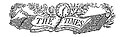 Logo of The Times (UK).