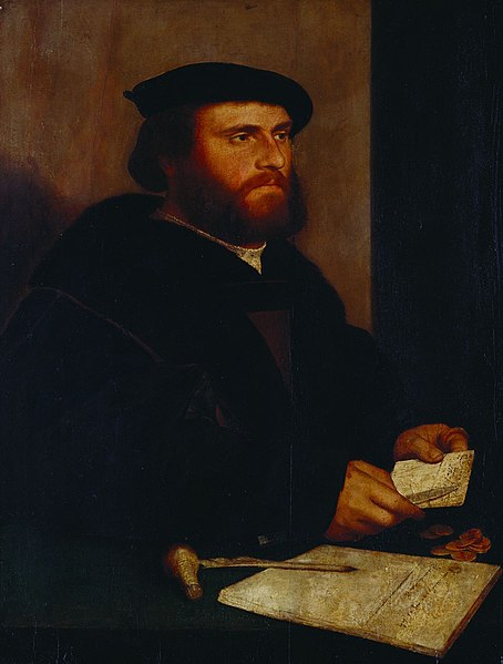 File:A merchant of the German steelyard by Hans Holbein the Younger.jpg